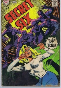 Secret Six #5 ORIGINAL Vintage 1968 DC Comics