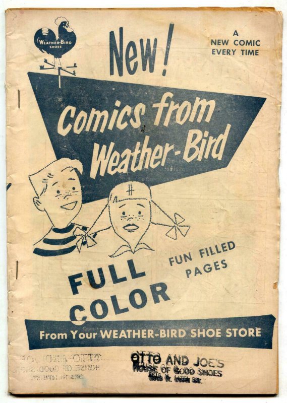 Tomahawk #43 1956- Weather-Bird Shoe Store Promo Comic