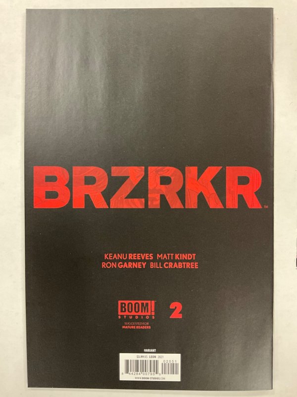BRZRKR #2 Cover E (2021)
