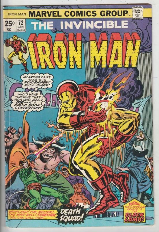 Iron Man #72 (Jan-75) VG/FN Mid-Grade Iron Man