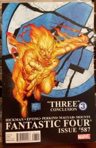 Fantastic Four #587 Second Print Cover (2011)