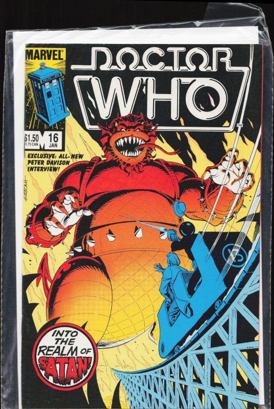 Doctor Who #16 (1986) Doctor Who