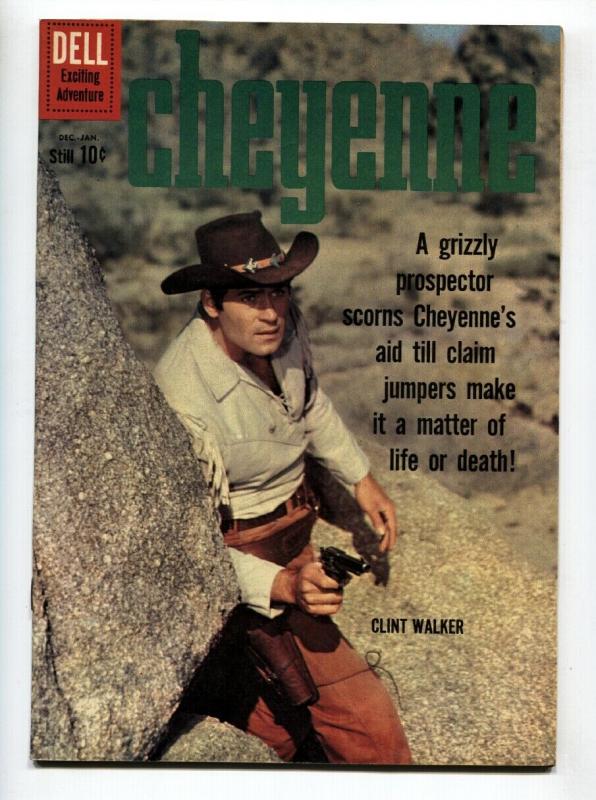 Cheyenne #19 1961- Dell Western- Clint Walker VF/NM