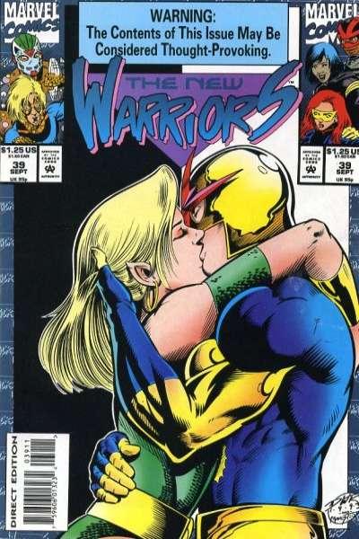 New Warriors (1990 series) #39, NM- (Stock photo)