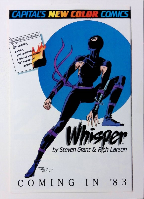 Badger #1 (Oct 1983, Capital) 8.5 VF+