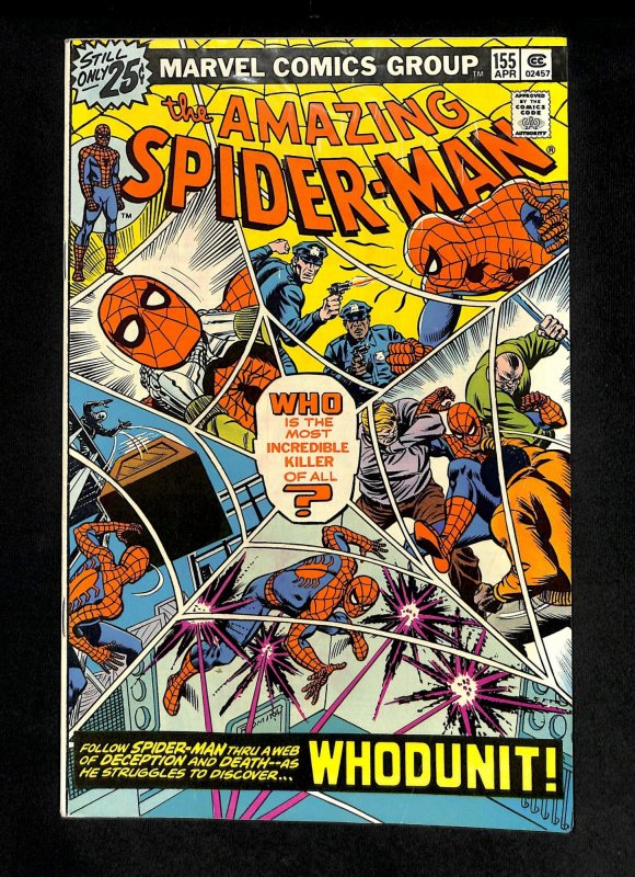 Amazing Spider-Man #155 John Romita Cover Art!