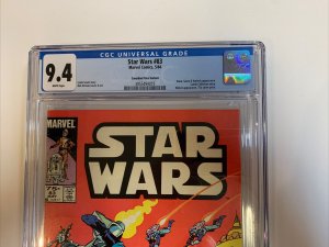 Star Wars (1984) # 83 (CGC WP 9.4)  CPV Canadian Price Variants