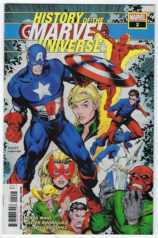 History Of The Marvel Universe # 2 Cover A NM