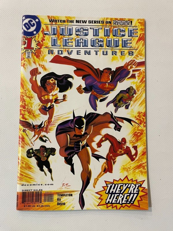 Justice League Adventures # 1 NM DC Comic Book Batman Superman Flash 11 J257
