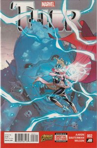 Thor # 2 Cover A NM Marvel 2015 Jane Foster 1st Printing [P3]