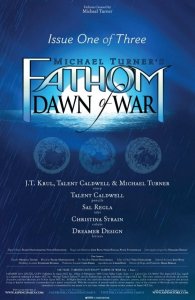 FATHOM: DAWN OF WAR #01 (2004) MICHAEL TURNER | FAN EXPO CANADA | LTD 3000