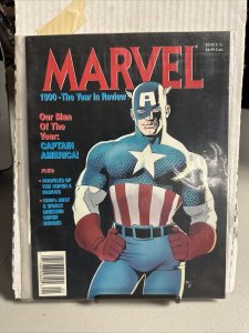 Marvel Comics Marvel 1990 - The Year in Review magazine