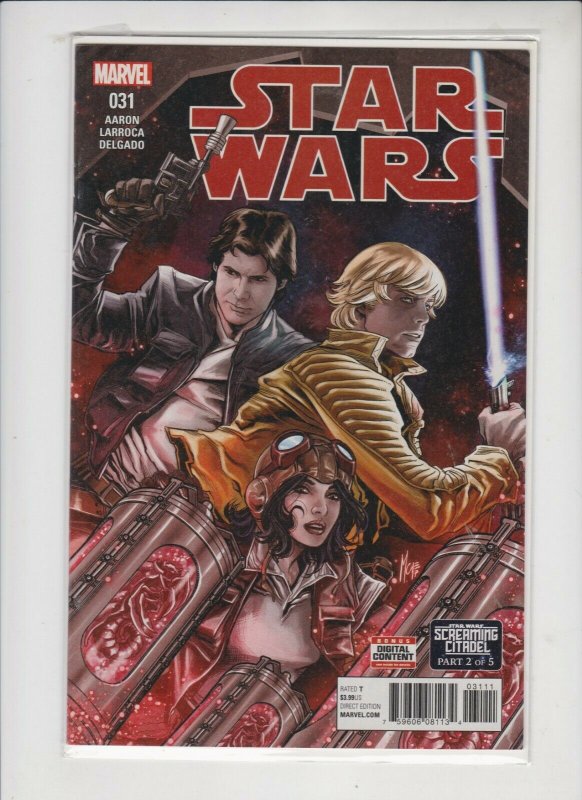 STAR WARS 031 SCREAMING CITADEL 2 OF 5 2015 MARVEL / DIRECT EDITION / NM / 