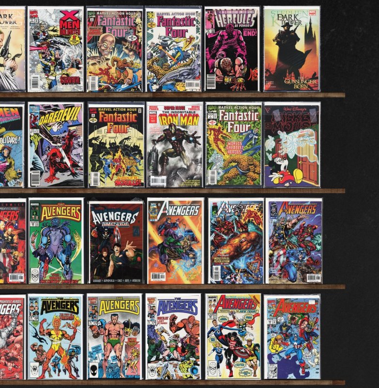 Huge Lot 140+ Comics with The Avengers, Avengers & More!