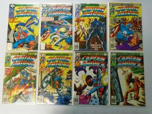 Bronze Age Captain America Comic Lot From:#200-250, 31 Diff Avg 6.0/FN (1976-80)