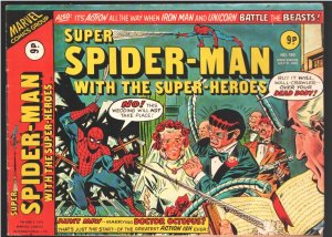 Super Spider-man & The Super-Heroes #180 1976-Aunt May & Doc Ock-Thor-Ir