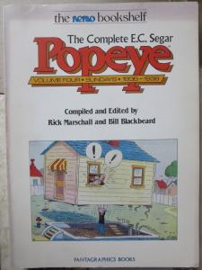 The Complete E.C. Segar POPEYE Vol. 1-4 (Sundays)Fantagraphics Bill Blackbeard