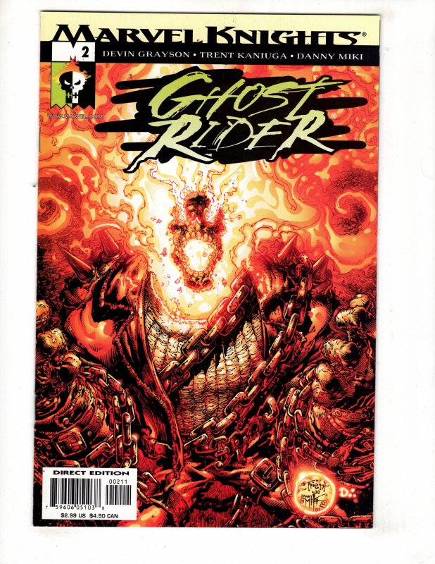 Ghost Rider #2 (2001)  >>> $4.99 UNLIMITED SHIPPING!!!  / ID#419