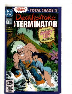 Deathstroke the Terminator #15 (1992)  DC Comics Superman Flash OF6