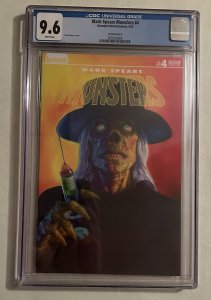 Mark Spears Monsters #4 CGC 9.6 White Pages Variant H Retailer 1:25