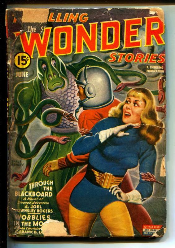 Thrilling Wonder Stories-Pulps-6/1943-Frank Belknap Long