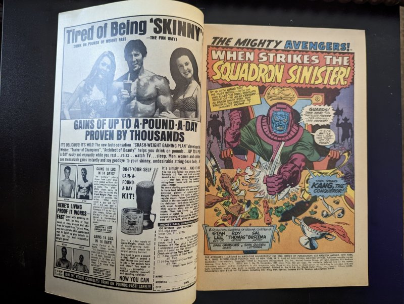 The Avengers #70 (1969) VF