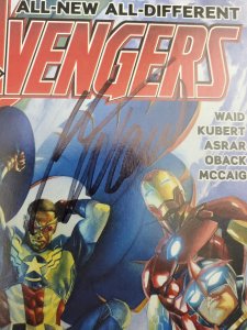 All-New, All-Different Avengers #1  (2016) Signed by Mark Waid, with COA