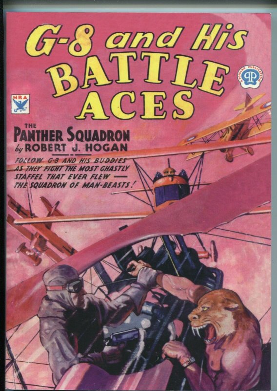 G-8 AND HIS BATTLE ACES 2004-POPULAR-REPRINT OF 9/1934 ISSUE-CAVE-PANTHER-nm