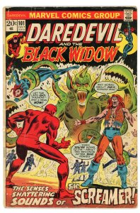 Daredevil #101 (1964 v1) Steve Gerber Black Widow GD