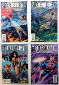 Superman & Batman: Generations III Lot 4 #2, 3, 4, 7 2003 DC Comics