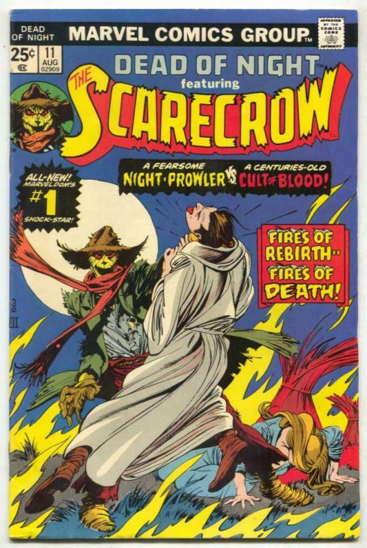 Dead Of Night #11 1975- 1st SCARECROW- Wrightson VG/F