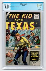 The Kid From Texas #2 (1957)  CBCS F/VF 7.0  1 of only 2 at this highest grade