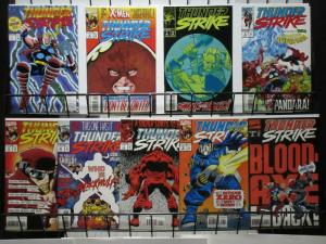 THUNDERSTRIKE (1993) 1-9 HOLOGRAFIX FOIL CVR ON #1;DEFA