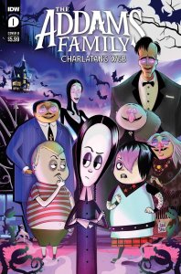 Addams Family Charlatans Web #1 Cover B Samu Variant IDW 2023 EB68