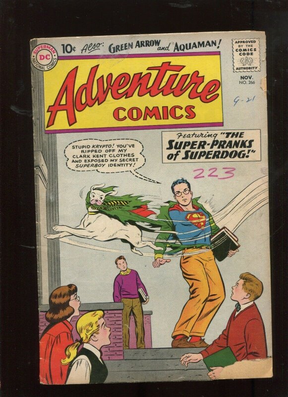 ADVENTURE #266 (3.0) 1ST AQUAGIRL