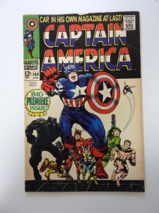 Captain America #100 (1968) VG condition moisture damage