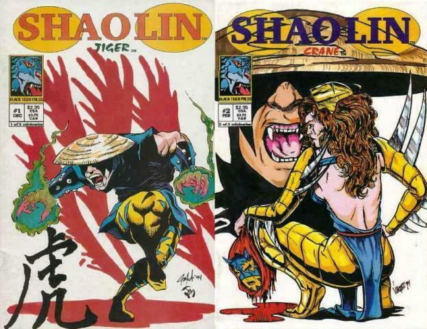 SHAOLIN (1994 BLACK TIGER) 1-2  Tiger & Crane