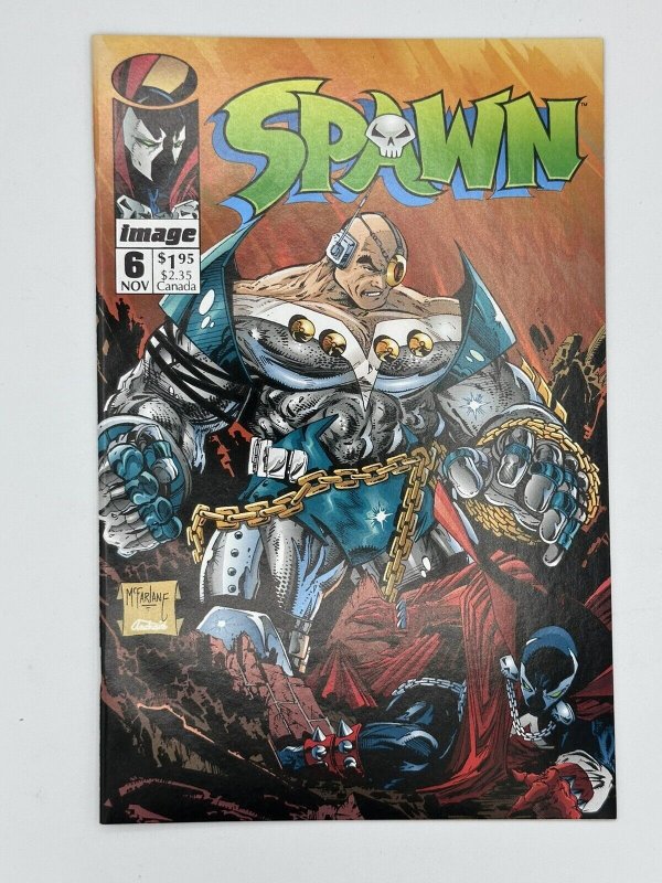 Spawn #6 1992 1st App OvertKill & Tony Twist Image Comics NM Condition Nice Copy