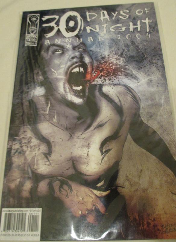 30 DAYS OF NIGHT -Two (2) Issue Lot - ANNUAL 2004 & 2005 Steve Niles from IDW