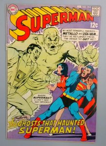 Superman #214: Top Staple Dethatched DC Comics, 1968 JR1