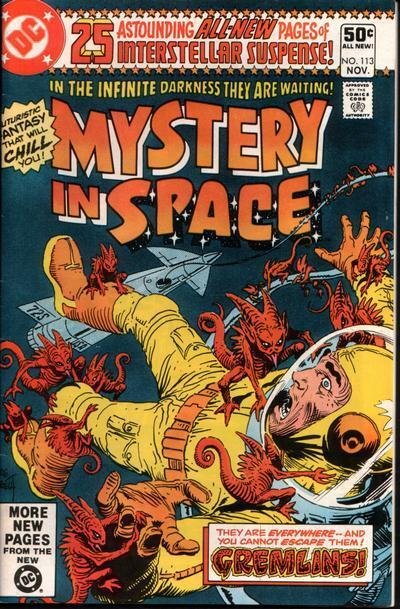 MYSTERY IN SPACE #113 (1980) JOE KUBERT | DIRECT EDITION | BRONZE AGE