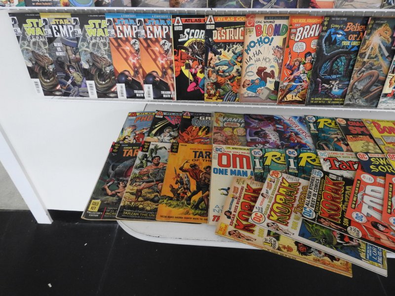 Huge Lot 160+ Comics W/ EC Reprints, Star Wars, Fantastic Four +More Avg FN Cond