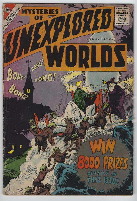 Mysteries of Unexplored Worlds, #12, April 1959, Ditko Story