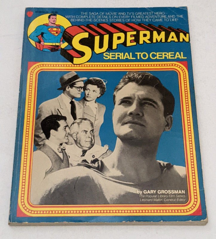 Superman Serial To Cereal 1976 1st Print VG+ 