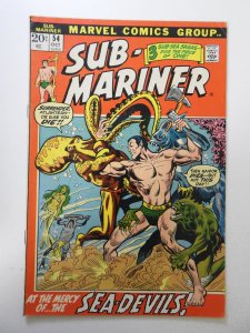 Sub-Mariner #54 (1972) FN Condition! stain bc