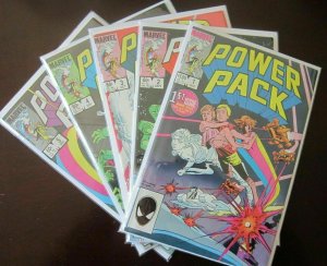 Power Pack comic lot from #1-58 + more 45 different books avg 7.0 (1984-90)