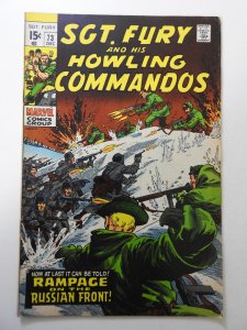 Sgt. Fury #73 (1969) VG/FN Condition!