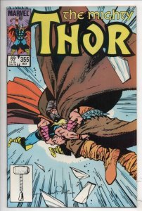 THOR #355 VF/NM God of Thunder Simonson Odin1966 1985, more Marvel in store