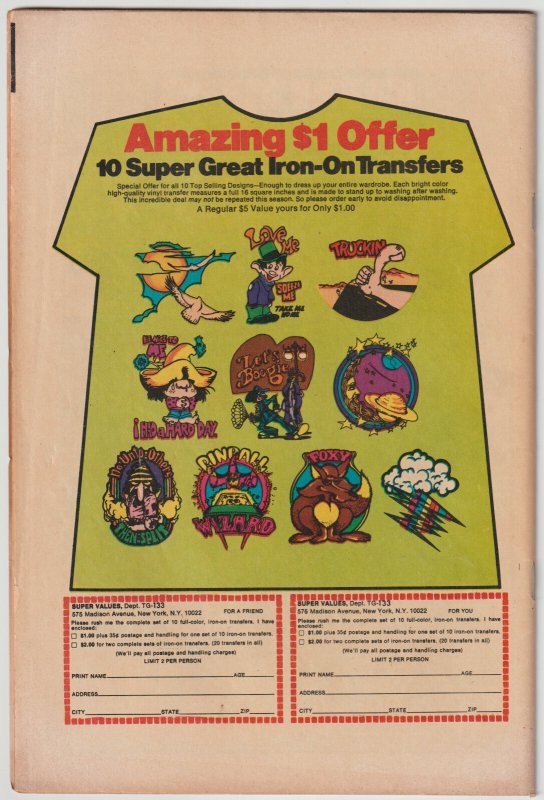 Korg: 70,000 B.C. #7 (Jul 1976, Charlton), VG condition (4.0)