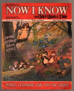 Walt Disney's Now I Know #44 1973-U.K-Woodland Folk-G